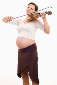 Keep playing your instrument throughout pregnancy Keep playing your instrument throughout pregnancy